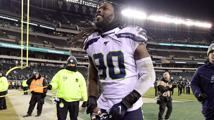 Seattle Seahawks defensive end Jadeveon Clowney