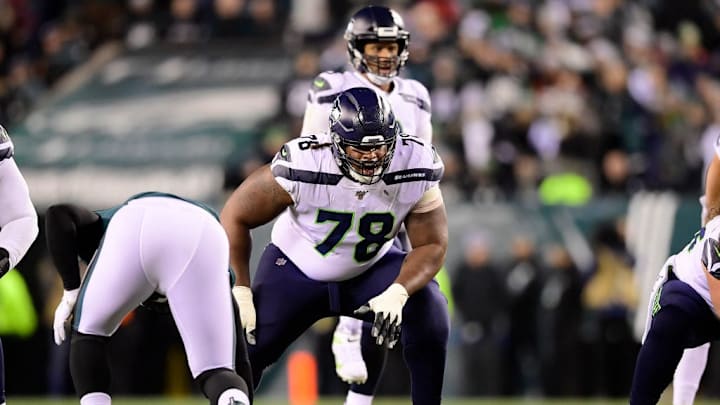 Seattle Seahawks OL DJ Fluker