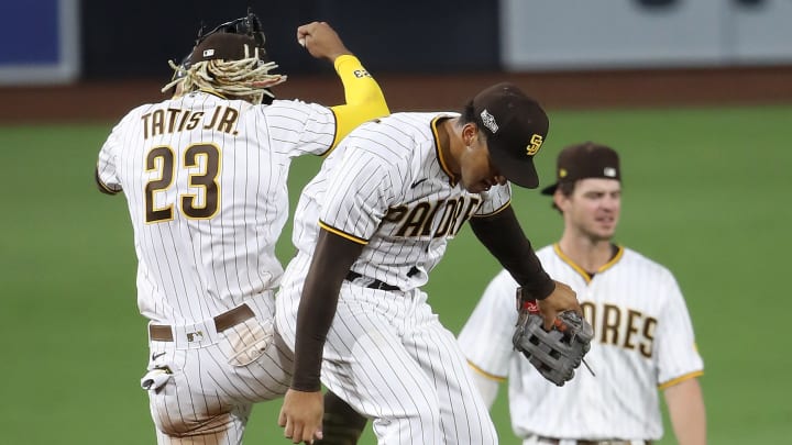 Los Padres celebraron su avance ante Cardenales