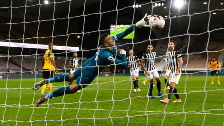 Darlow believes he tried to save Jimenez's shot with the wrong hand
