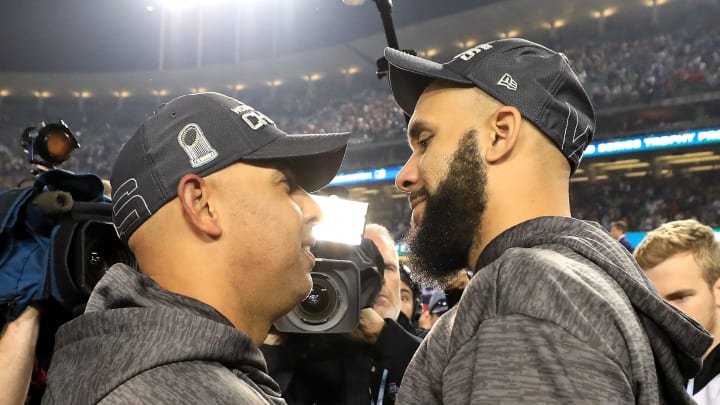 Price y Cora en los Medias Rojas campeones del 2018