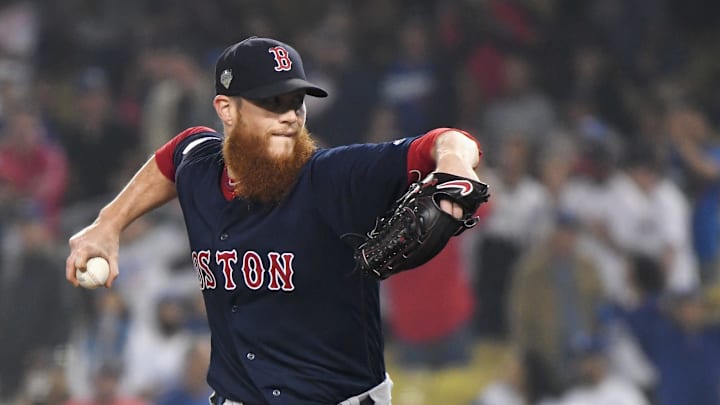 World Series - Boston Red Sox v Los Angeles Dodgers - Game Four World Series - Boston Red Sox v Los Angeles Dodgers - Game Four