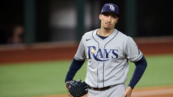 Snell fue uno de los abridores de los Rays en la Serie Mundial de 2020