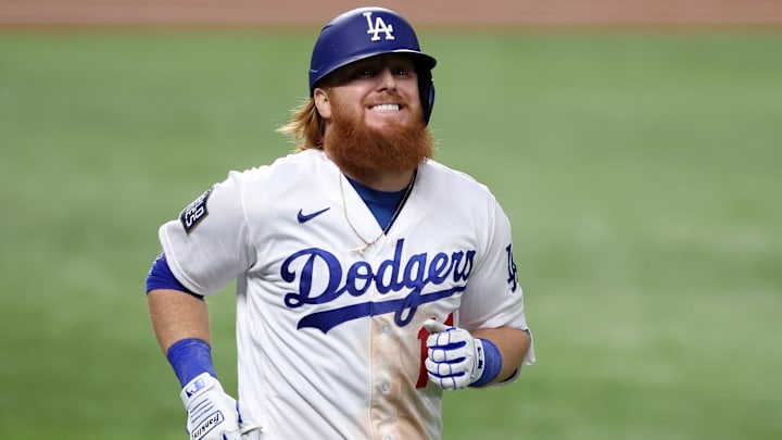 Turner fue parte del equipo de los Dodgers que ganó la Serie Mundial de 2020