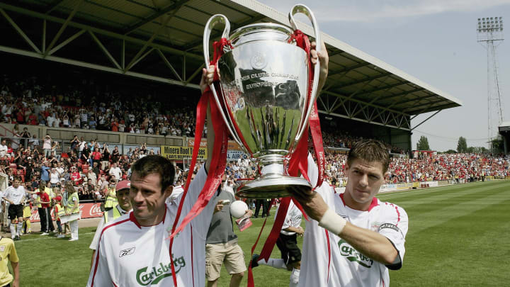 Jamie Carragher & Steven Gerrard / Liverpool Jamie Carragher & Steven Gerrard / Liverpool