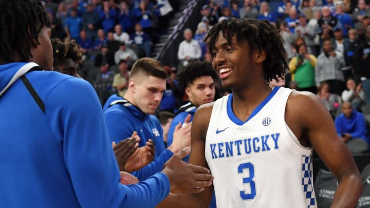 Tyrese Maxey #3 of the Kentucky Wildcats Photo by Ethan Miller/Getty Images)
