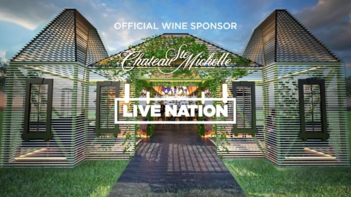 Chateau Ste Michelle partners with Live Nation as its official wine sponsor , photo provided by Chateau Ste Michelle