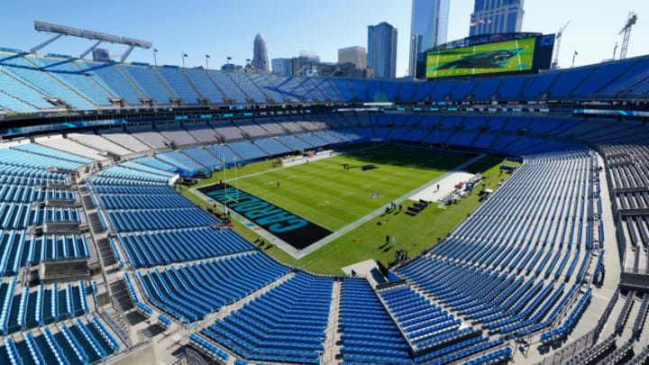CHARLOTTE, NORTH CAROLINA - NOVEMBER 03: A general view of the stadium before their game between the Carolina Panthers and the Tennessee Titans at Bank of America Stadium on November 03, 2019 in Charlotte, North Carolina. (Photo by Jacob Kupferman/Getty Images)