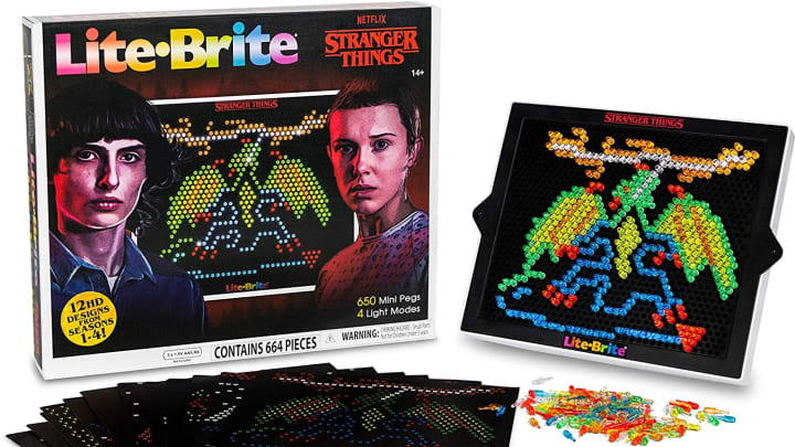 Check out Basic Fun's new Lite-Brite toy based on Netflix's Stranger Things now available on Amazon.
