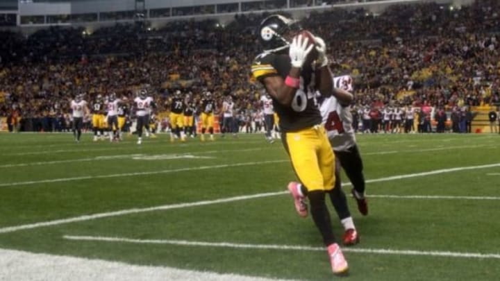 Pittsburgh Steelers wide receiver Antonio Brown issued a profane tweet directed towards NFL officials early Tuesday morning. He has since removed it. Mandatory Credit: Jason Bridge-USA TODAY Sports
