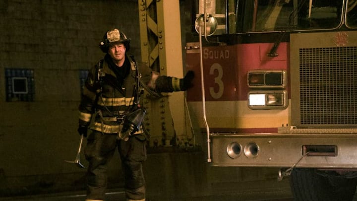 CHICAGO FIRE -- "Deathtrap" Episode 516 -- Pictured: Taylor Kinney as Kelly Severide -- (Photo by: Elizabeth Morris/NBC)