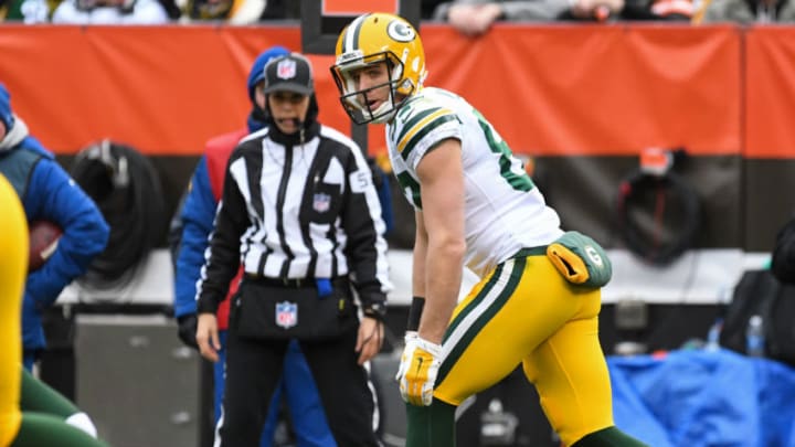 CLEVELAND, OH - DECEMBER 10, 2017: Wide receiver Jordy Nelson