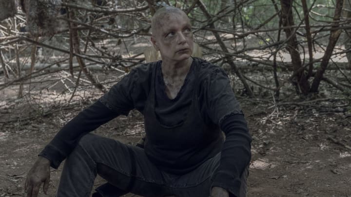 Samantha Morton as Alpha – The Walking Dead _ Season 10, Episode 5 – Photo Credit: Jace Downs/AMC