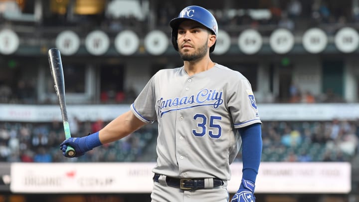 Eric Hosmer #35 of the Kansas City Royals (Photo by Thearon W. Henderson/Getty Images)