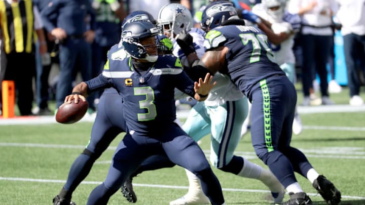 Russell Wilson, Seattle Seahawks (Photo by Abbie Parr/Getty Images)