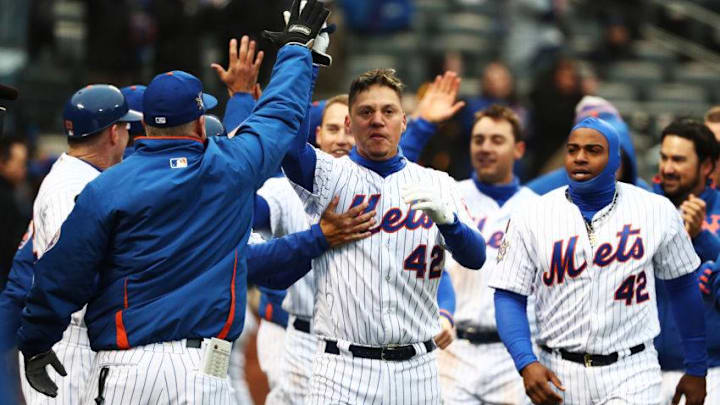 NEW YORK, NY - APRIL 15: Wilmer Flores