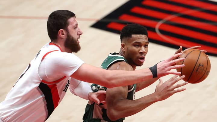 Milwaukee Bucks: Giannis Antetokounmpo. Portland Trail Blazers: Jusuf Nurkic