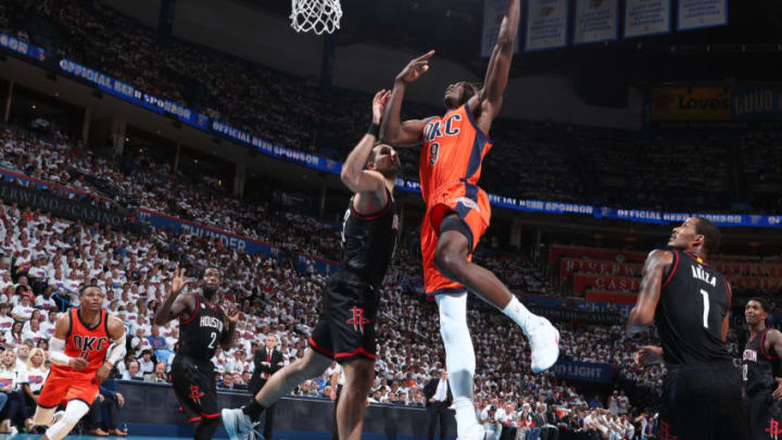 OKLAHOMA CITY, OK - APRIL 23: Jerami Grant