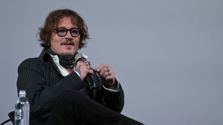 ZURICH, SWITZERLAND – OCTOBER 02: Johnny Depp speaks at the ZFF Masters during the 16th Zurich Film Festival at Arena on October 02, 2020 in Zurich, Switzerland. (Photo by Thomas Niedermueller/Getty Images for ZFF)