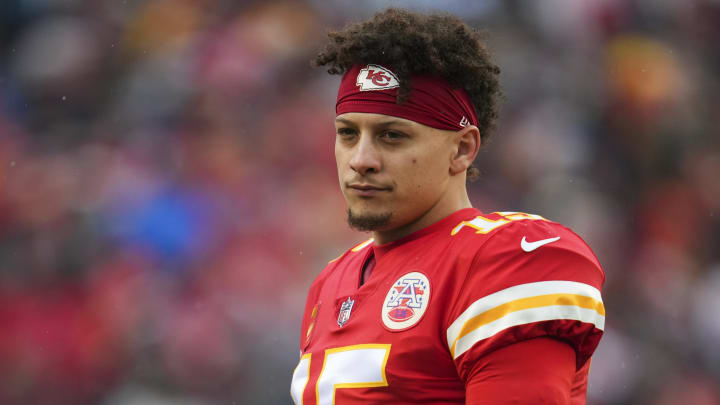 Patrick Mahomes #15 of the Kansas City Chiefs  (Photo by Cooper Neill/Getty Images)