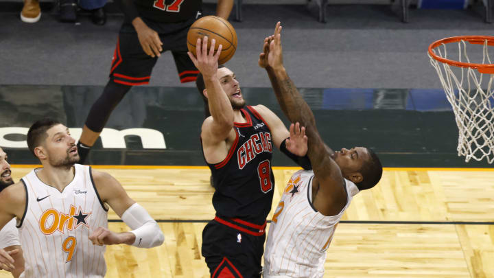 Zach LaVine, Chicago Bulls Mandatory Credit: Reinhold Matay-USA TODAY Sports