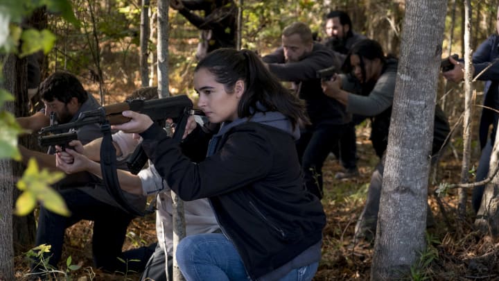 Alanna Masterson as Tara Chambler - The Walking Dead _ Season 8, Episode 16 - Photo Credit: Gene Page/AMC