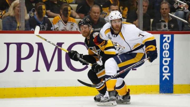 PITTSBURGH, PA - MAY 31: Yannick Weber