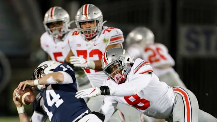 Ohio State's defense already has a lot of talent up front, but they could land even more come signing day. Mandatory Credit: Adam Cairns/Columbus Dispatch-USA TODAY NETWORK