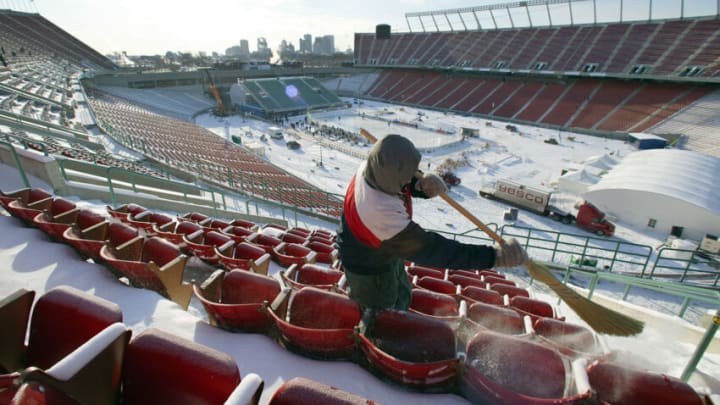 Heritage Classic Preparations (Photo by Jeff Vinnick/Getty Images)