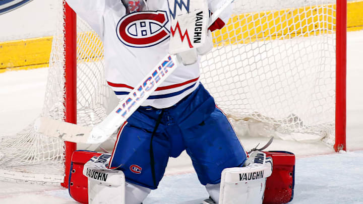 SUNRISE, FL - APRIL 3: Goaltender Charlie Lindgren