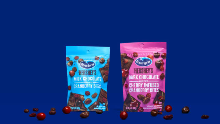 Ocean Spray and Hershey’s collaborate on a new sweet real fruit treat , photo provided by Ocean Spray