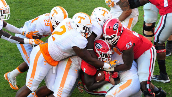 ATHENS, GA - OCTOBER 1: Sony Michel