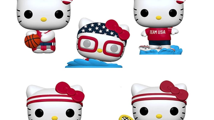 Discover Funko's Hello Kitty x Team USA set of five Pops on Amazon.