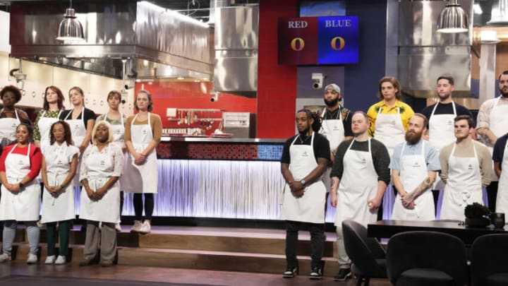 HELL’S KITCHEN: Contestants in the "The Dream Begins" season 22 premiere episode of HELL’S KITCHEN airing Thursday, Sep. 28 (8:00-9:00 PM ET/PT) on FOX. © 2023 FOX MEDIA LLC. CR: FOX.