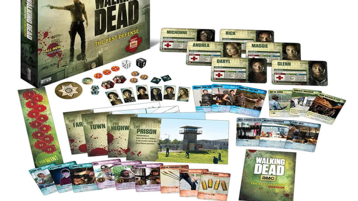 Discover Rejects from Studios 'The Walking Dead' defense board game on Amazon.