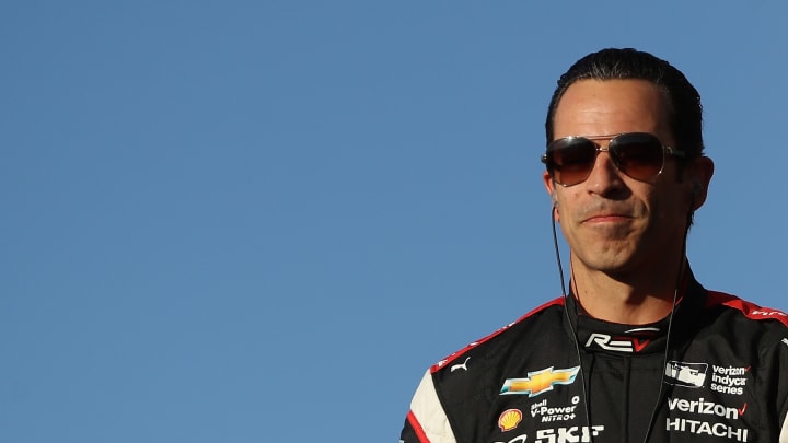 AVONDALE, AZ – APRIL 29: Helio Castroneves of Brazil, driver of the #3 Team Penske Chevrolet (Photo by Christian Petersen/Getty Images)