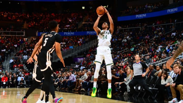 ATLANTA, GA - NOVEMBER 20: (Photo by Scott Cunningham/NBAE via Getty Images)