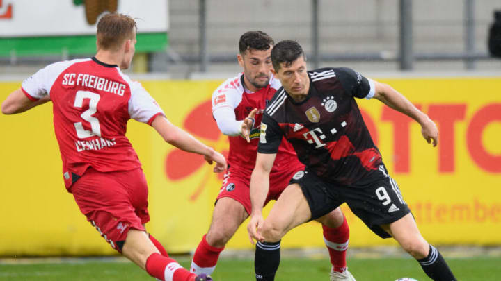 Bayern Munich will face stern test against Freiburg in the Bundesliga on Saturday. (Photo by Matthias Hangst/Getty Images)