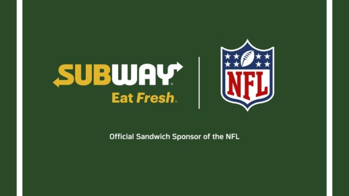 Subway NFL Partnership, photo provided by Subway