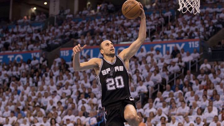 OKLAHOMA CITY, OK - MAY 8: Manu Ginobili