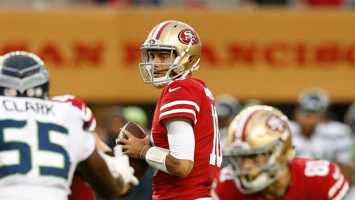 SANTA CLARA, CA – NOVEMBER 26: Jimmy Garoppolo