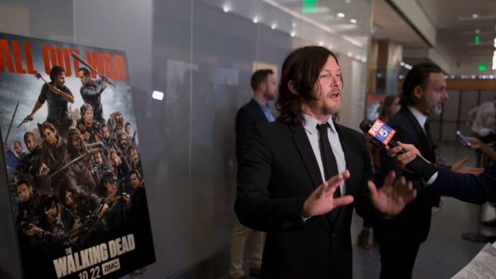 WASHINGTON, DC - OCTOBER 10: Norman Reedus, of 'The Walking Dead' attends 'The Walking Dead' event at Smithsonian National Museum of American History on October 10, 2017 in Washington, DC. (Photo by Tasos Katopodis/Getty Images for AMC)