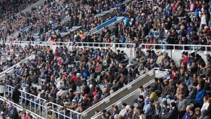 "Newcastle United FC vs Chelsea FC, 28 November 2010 (3)" by Steenbergs from Ripon, United Kingdom - Football Crowd - St James' Park. Licenced under CC BY 2.0 via Wikimedia Commons - https://commons.wikimedia.org/wiki/File:Newcastle_United_FC_vs_Chelsea_FC,_28_November_2010_(3).jpg#/media/File:Newcastle_United_FC_vs_Chelsea_FC,_28_November_2010_(3).jpg