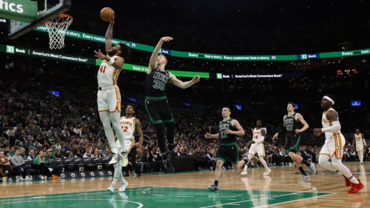 MassLive's Brian Robb relayed that a certain Boston Celtics wing "will be targeted" defensively during the 2023 postseason (Photo By Winslow Townson/Getty Images)