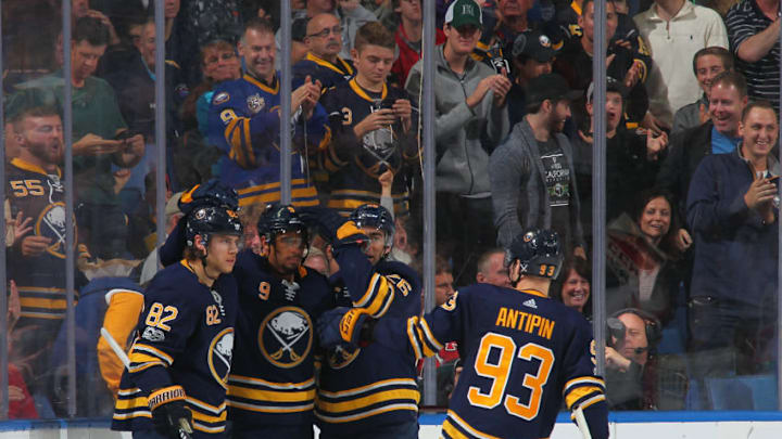 BUFFALO, NY - OCTOBER 9: Evander Kane