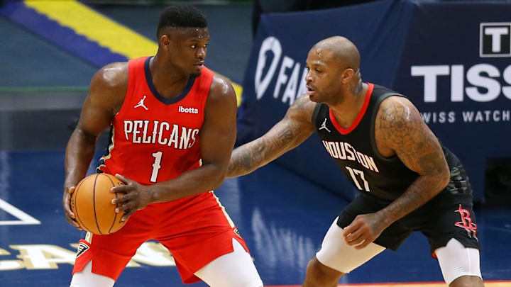 Houston Rockets: P.J. Tucker, New Orleans Pelicans: Zion Williamson