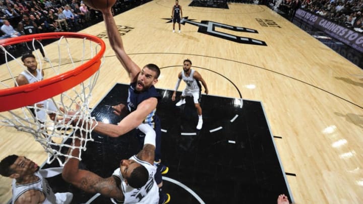 SAN ANTONIO, TX - NOVEMBER 29 : Marc Gasol