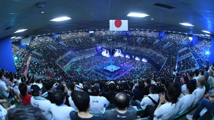 TOKYO, JAPAN - AUGUST 12: A general view during the New Japan Pro-Wrestling G1 Climax 28 at Nippon Budokan on August 12, 2018 in Tokyo, Japan. (Photo by New Japan Pro-Wrestling/Getty Images)