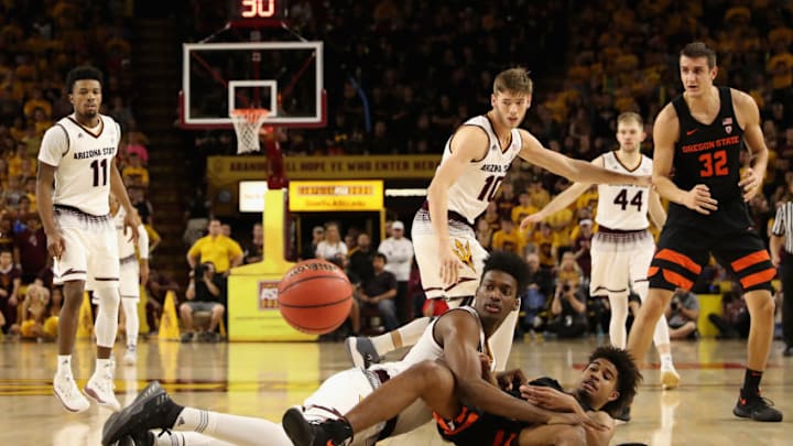 TEMPE, AZ - JANUARY 13: Ethan Thompson
