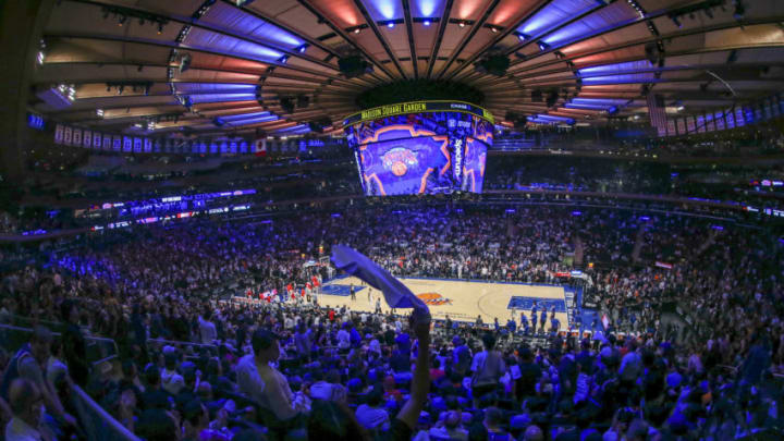 New York Knicks, Madison Square Garden. Mandatory Credit: Wendell Cruz-USA TODAY Sports